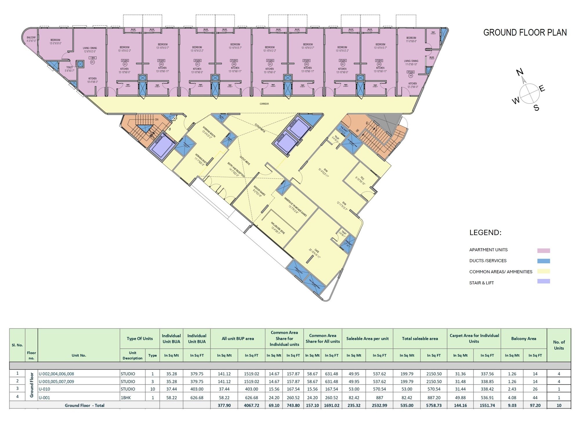 Sattva Vasanta Cove Floor Plans