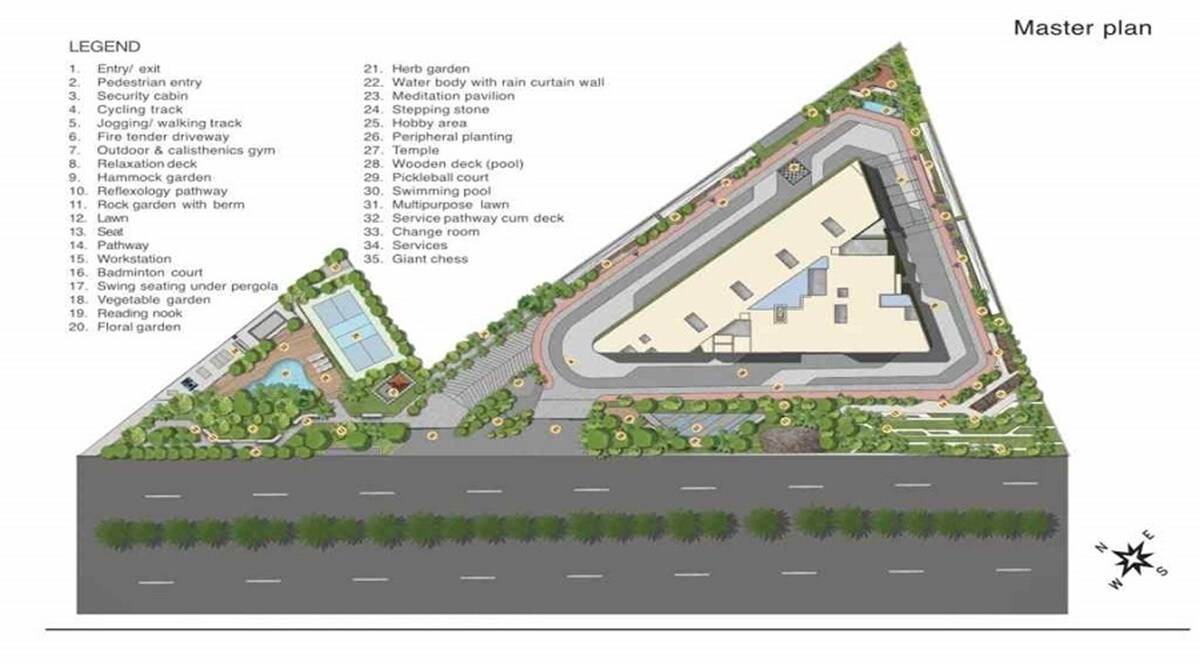 Sattva Vasanta Cove Master Plan 1