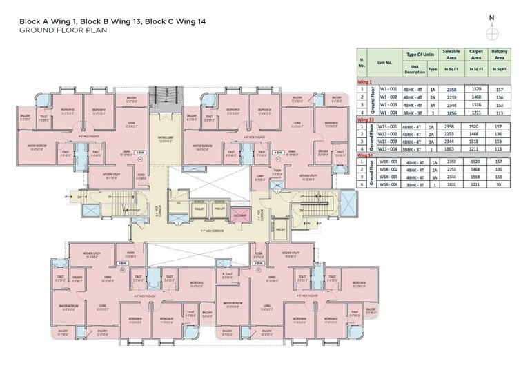 Sattva Vasanta Skye Floor Plans