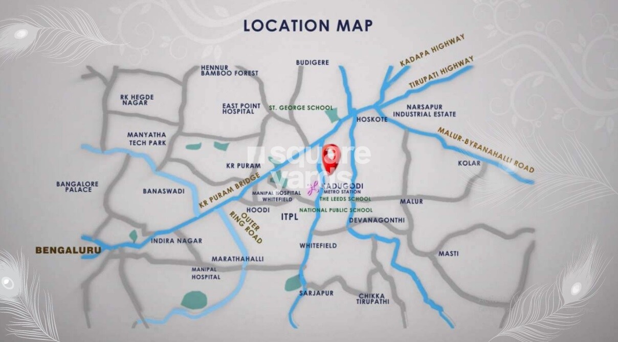 SBR Gokulam Location Image
