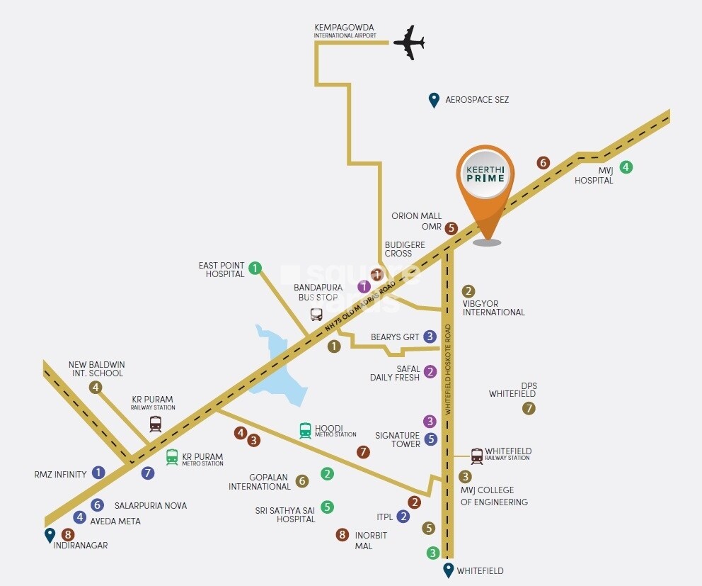 SBR Keerthi Prime Location Image