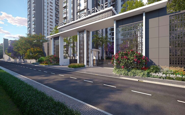 SBR One Residence Entrance View