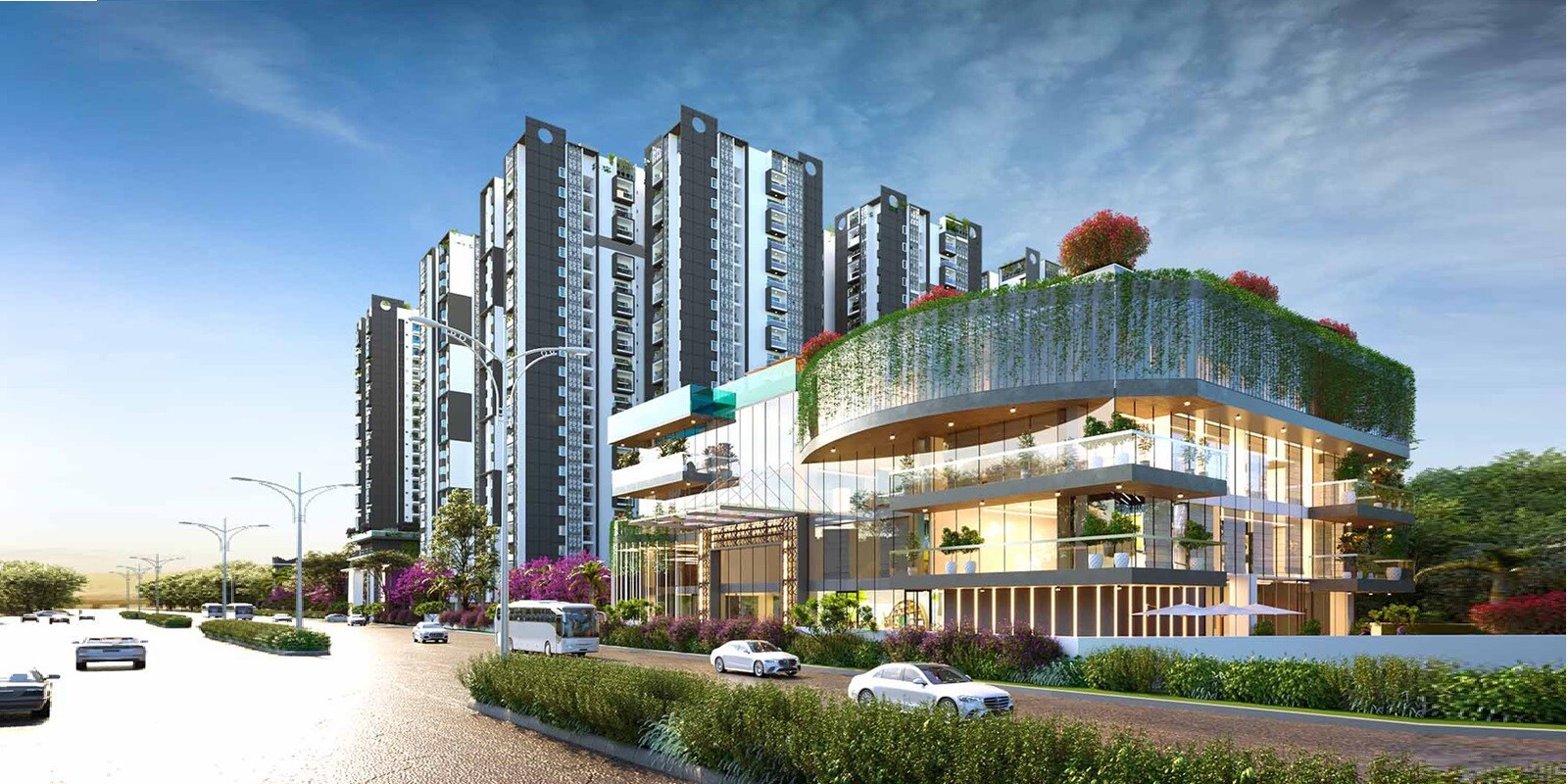 SBR One Residence residential project in Whitefield