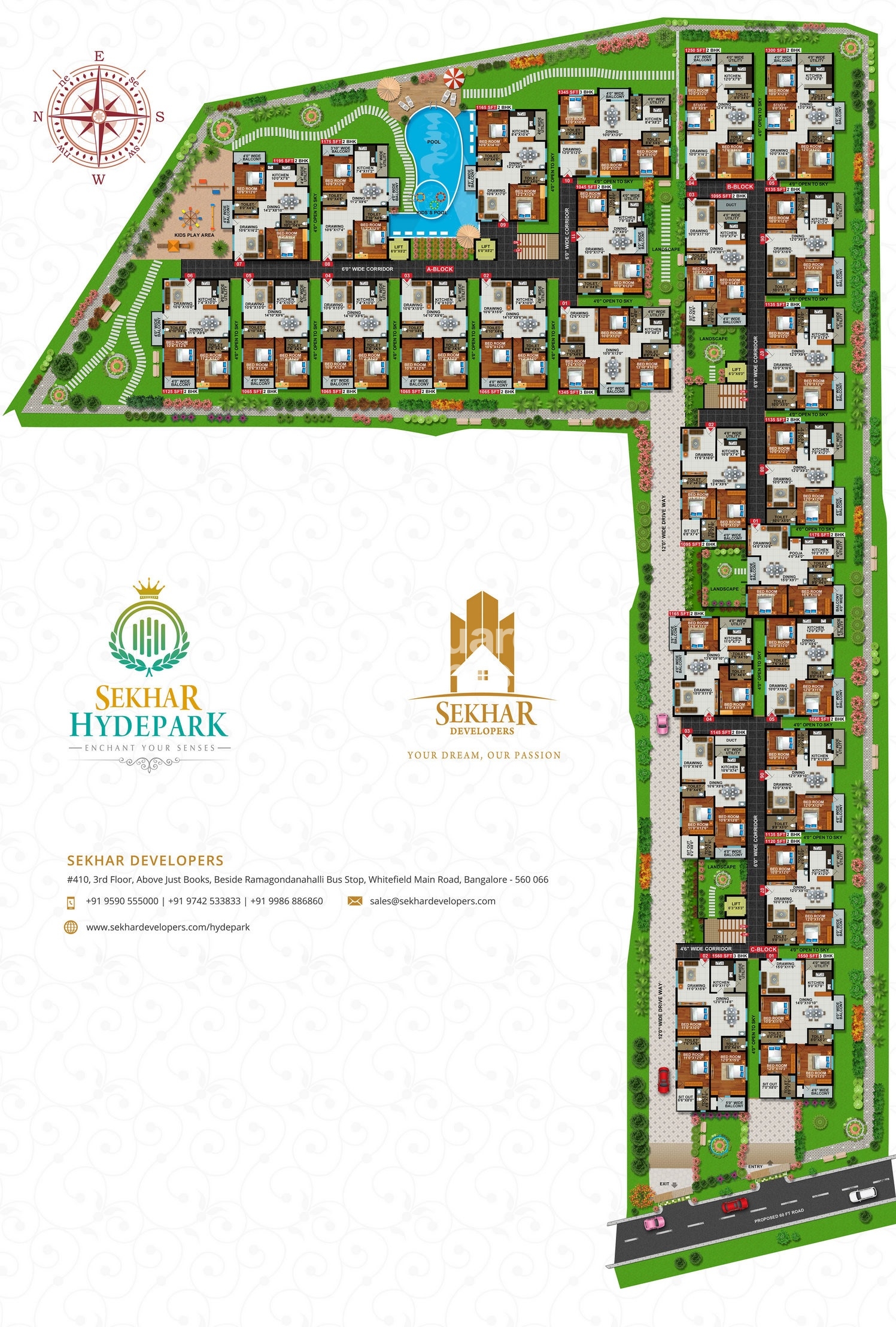 Sekhar Hyde Park Master Plan Image