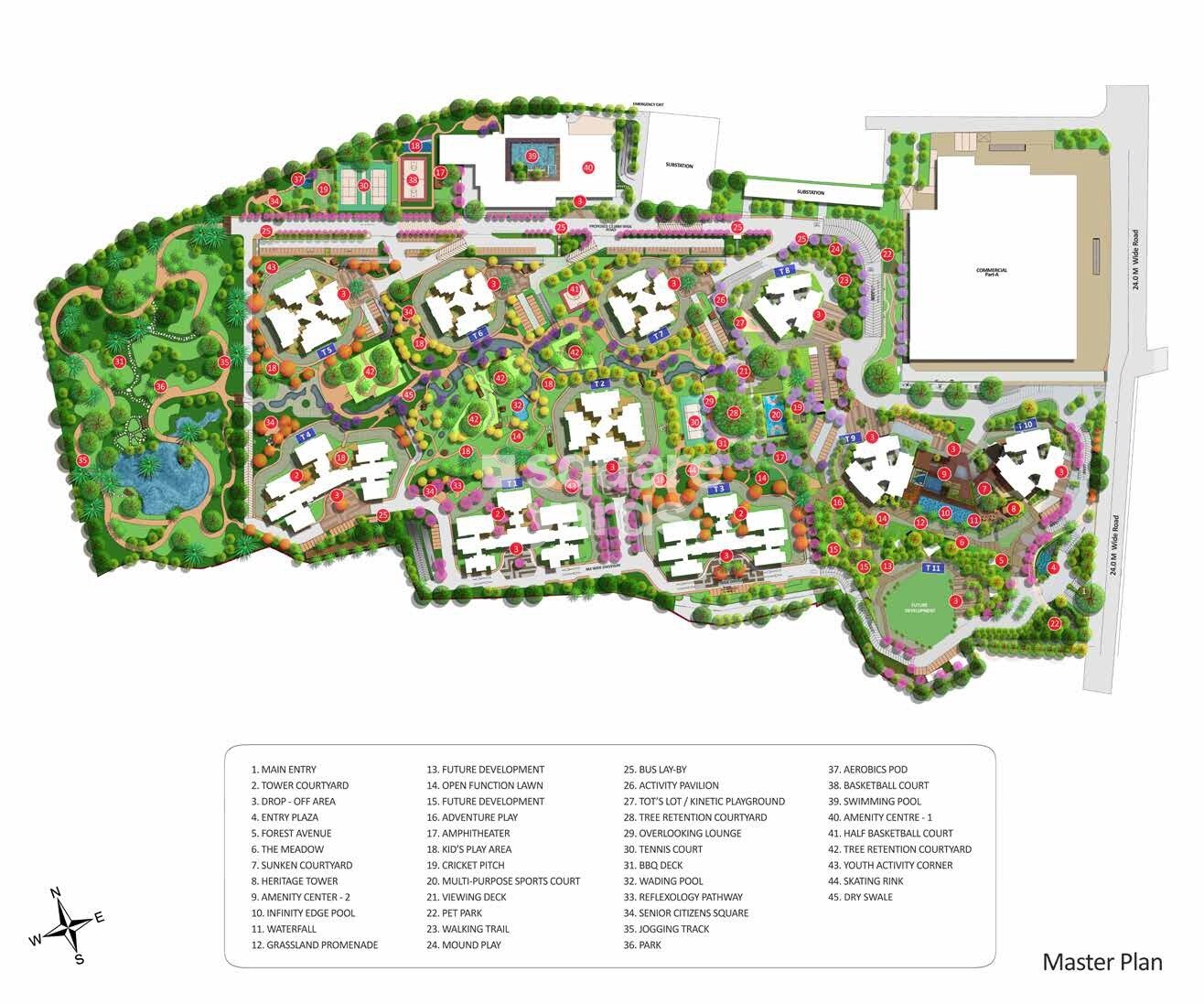 Shapoorji Pallonji ParkWest Master Plan Image