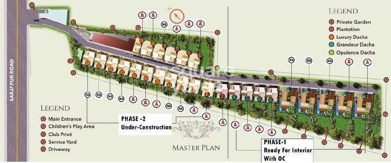 shilpa dacha project master plan image1