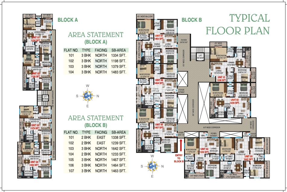 Shivaganga AR Prakruthi Floor Plans