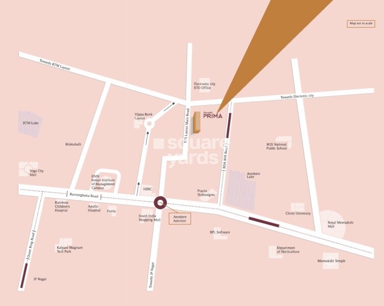 Shravanthi Prima Location Image
