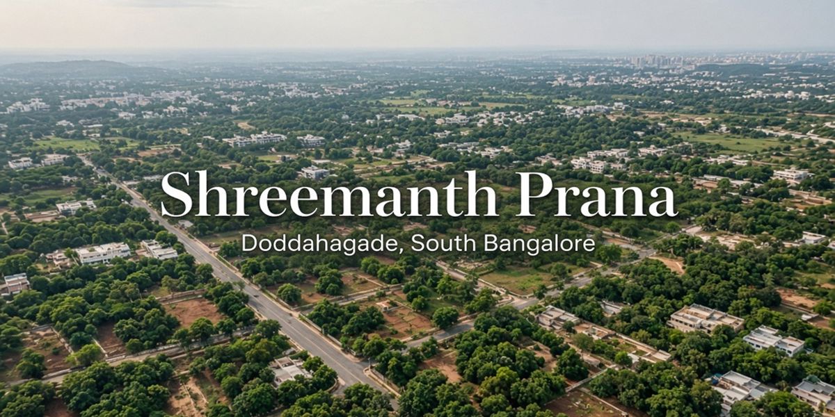 Shreemanth Prana residential project in Doddahagade