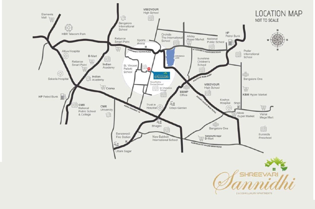 Shreevari Sannidhi Location Image