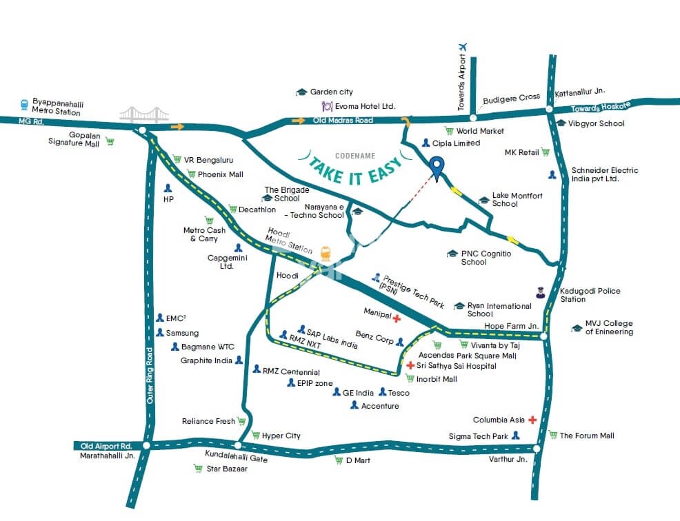 Shriram Blue Location Image