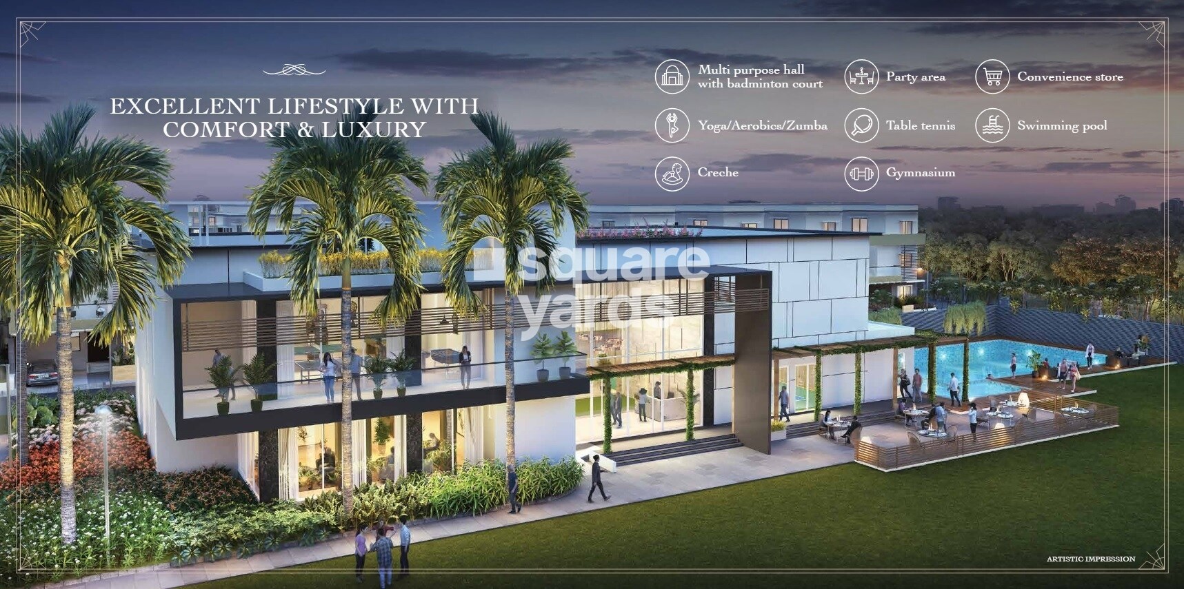 Shriram Chirping Grove Clubhouse External Image