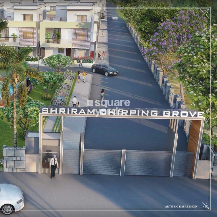 Shriram Chirping Grove Entrance View