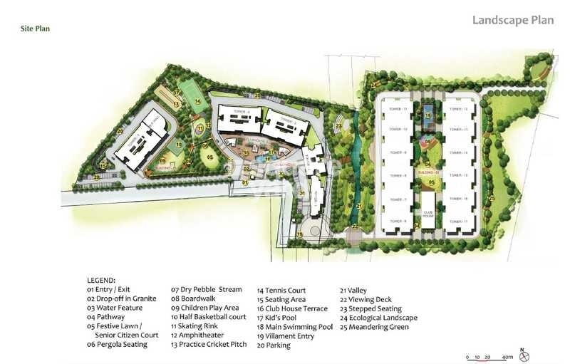 Shriram Chirping Woods Master Plan Image