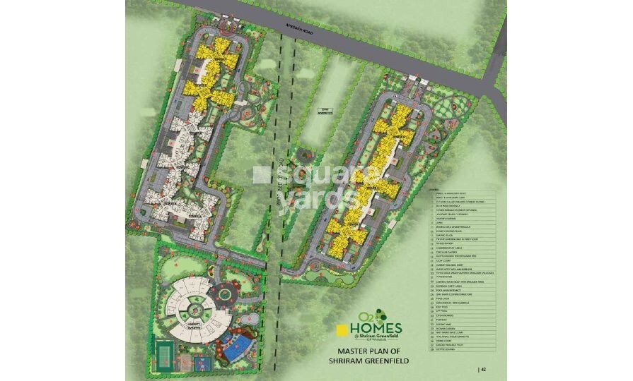 Shriram Greenfield Master Plan Image
