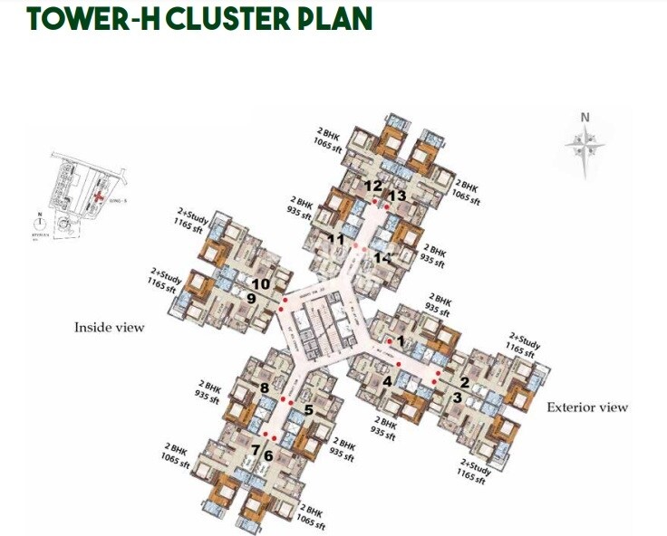 Shriram Greenfield Phase 2 Floor Plans 3