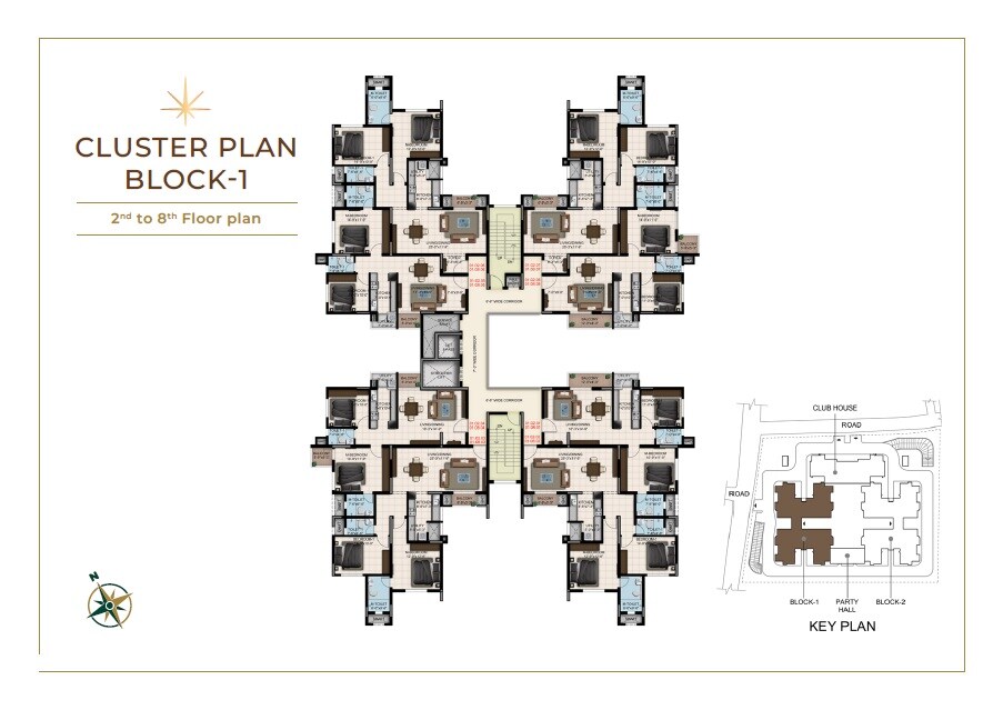 Shriram Mystique Floor Plans
