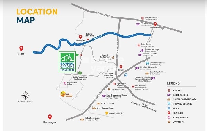 Shriram Raynal Gardens Location Image