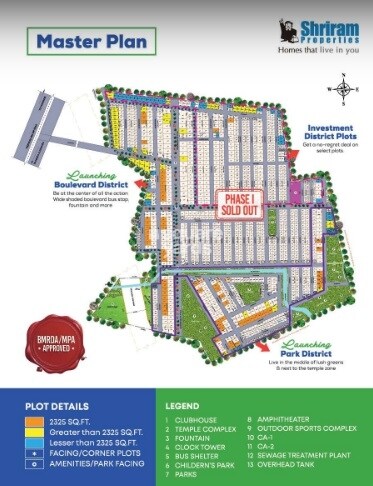 Shriram Raynal Gardens Master Plan 1