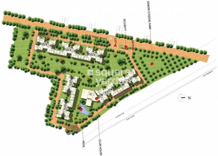 Shriram Sahaana Master Plan Image