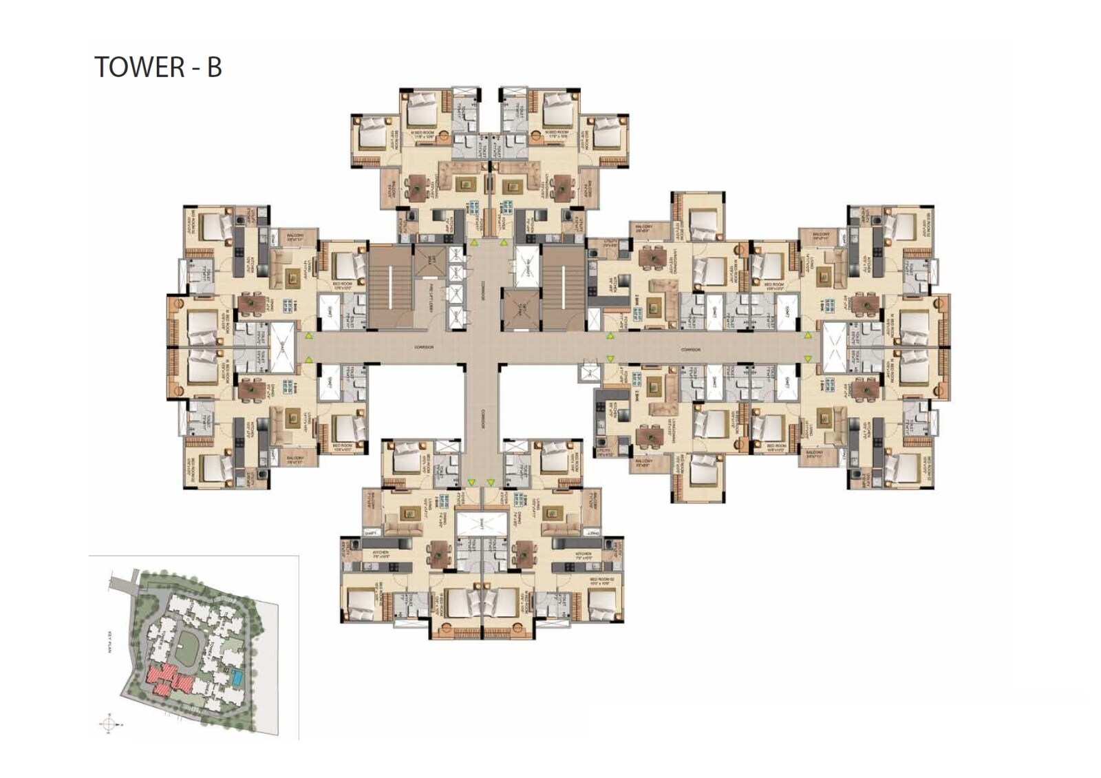 Shriram Sapphire Floor Plans 2