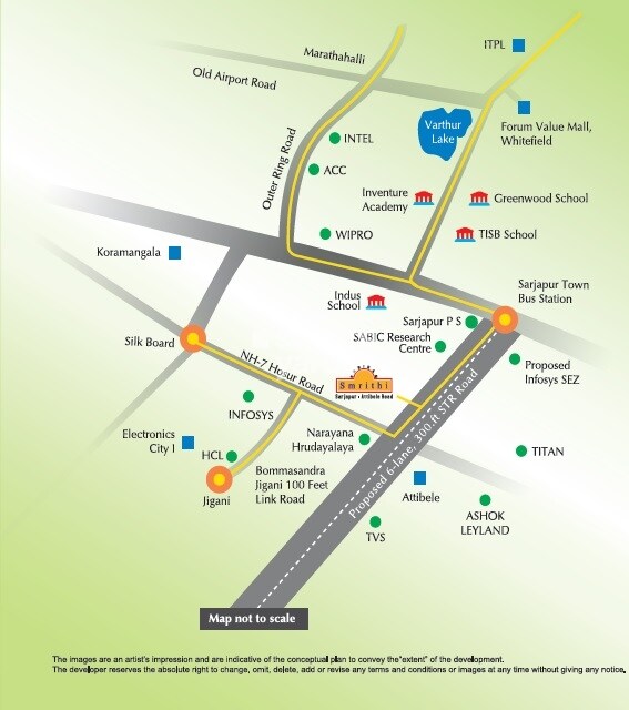 Shriram Smrithi Location Image