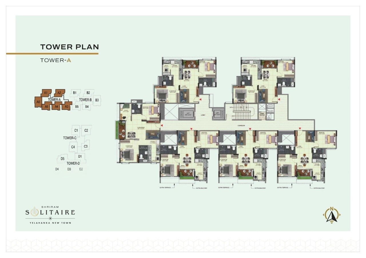 Shriram Solitaire Floor Plans