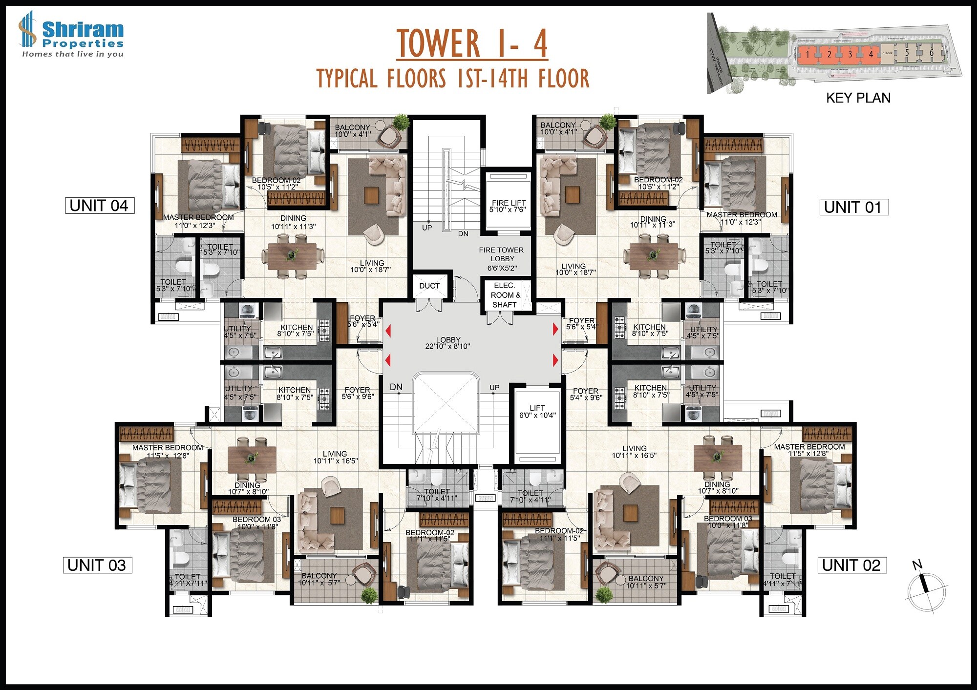 Shriram Songs Of The Earth Floor Plans 2
