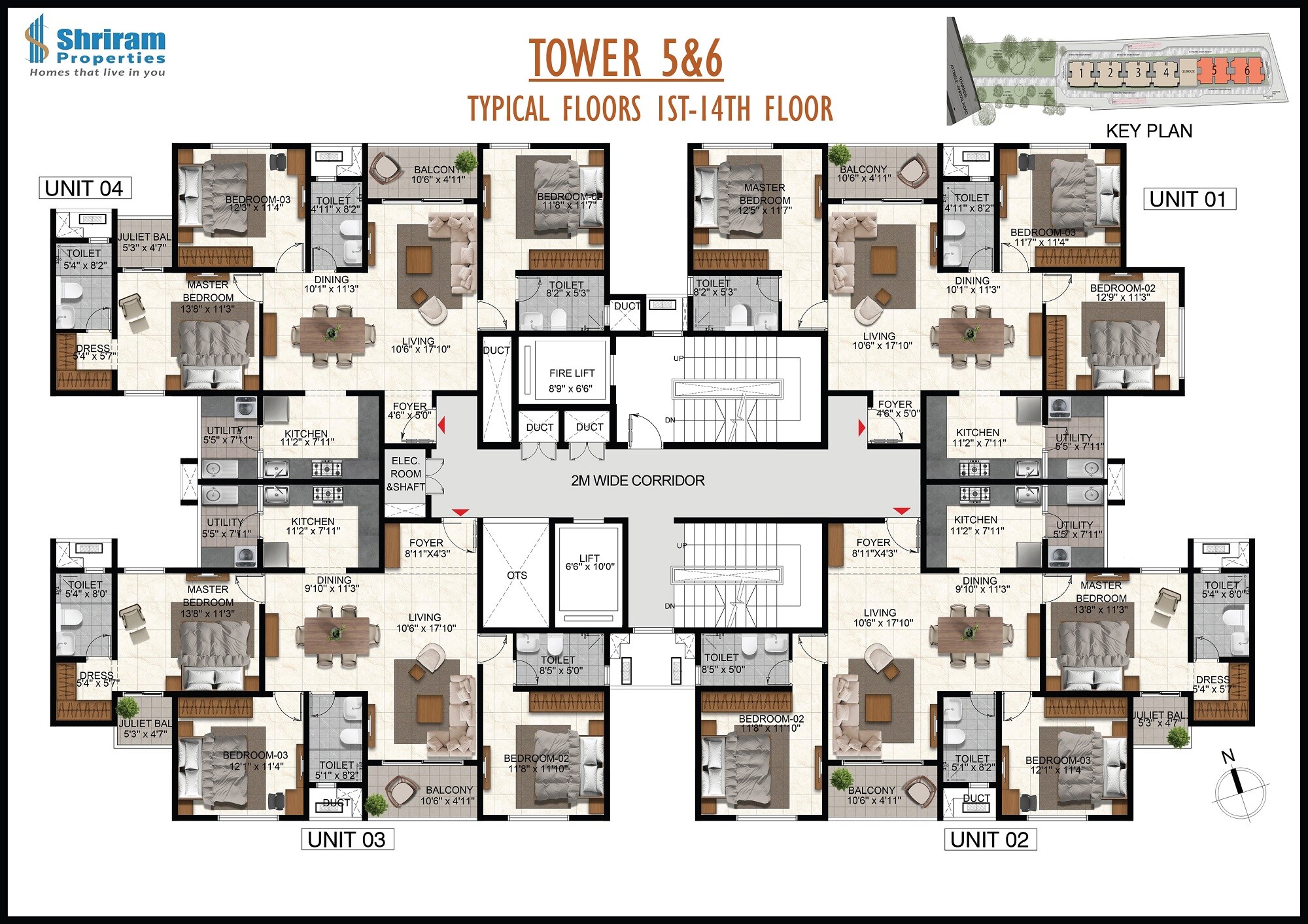 Shriram Songs Of The Earth Floor Plans 3