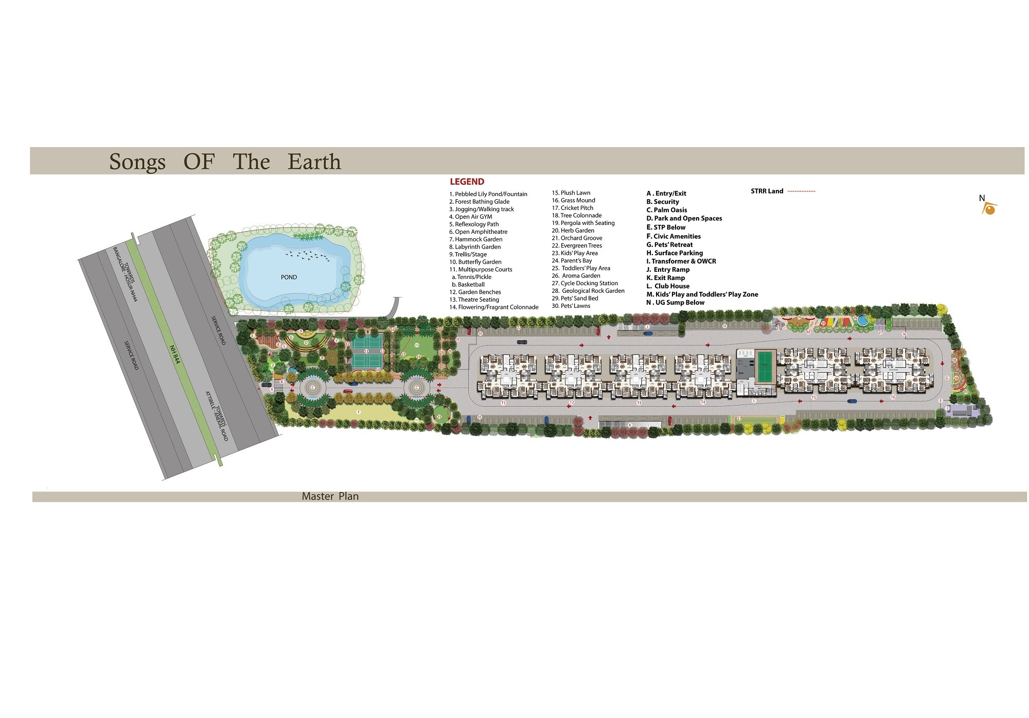 Shriram Songs Of The Earth Master Plan Image