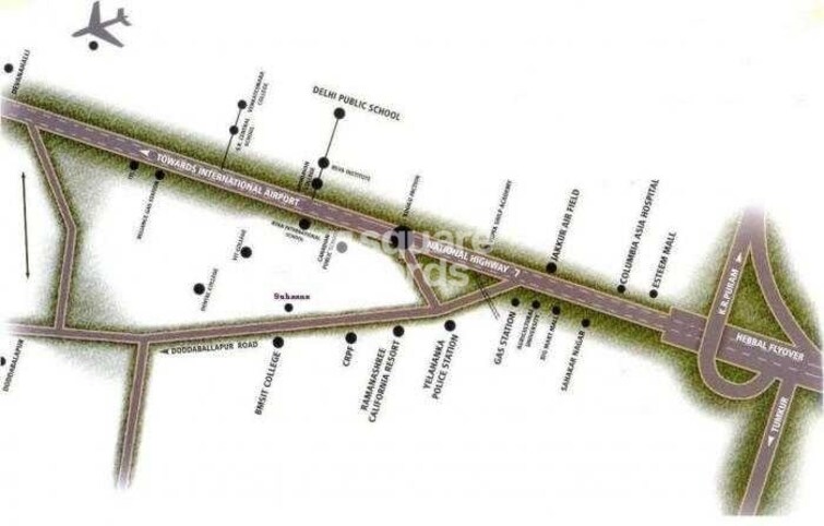 Shriram Suhaana Location Image