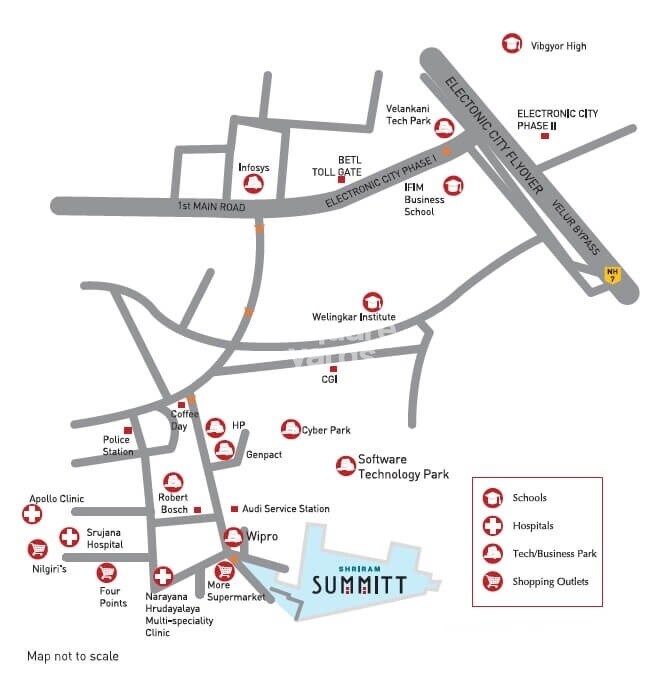 Shriram Summitt Location Image