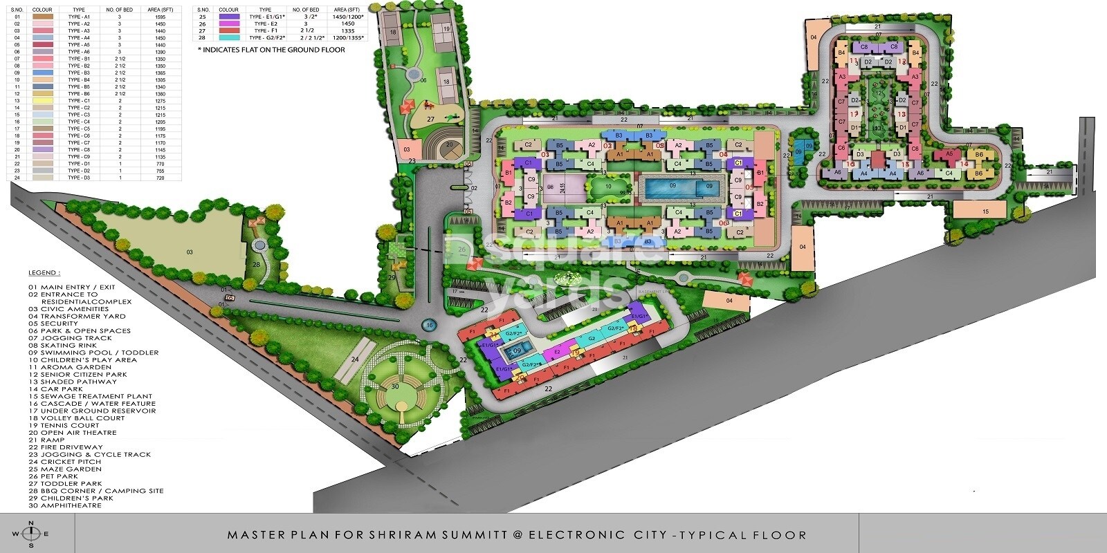 Shriram Summitt Master Plan 1