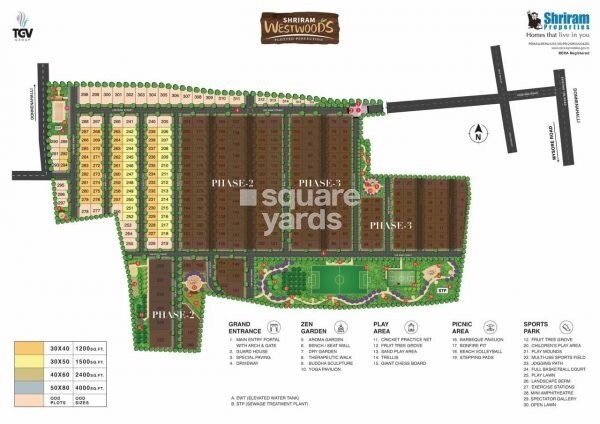 Shriram Westwoods Master Plan 1