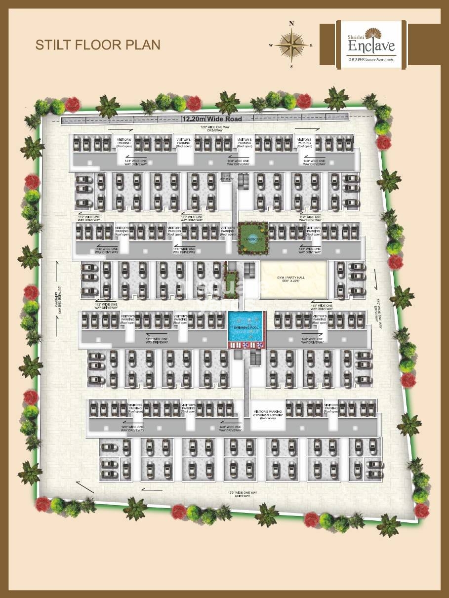 Shrishti Enclave Floor Plans