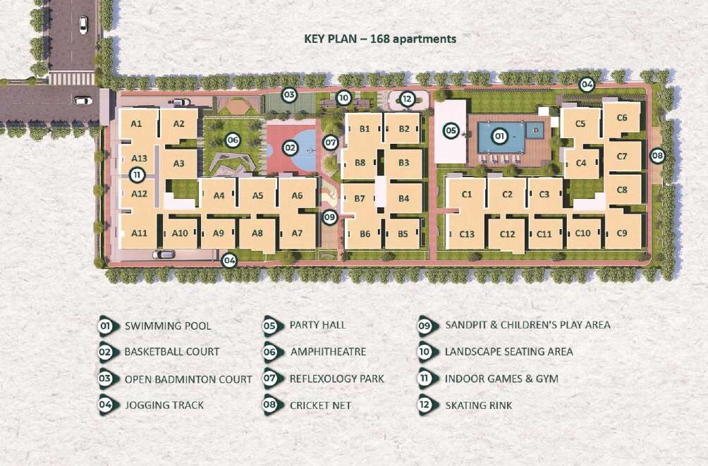 Shubankara Innovative Palacia Master Plan 1