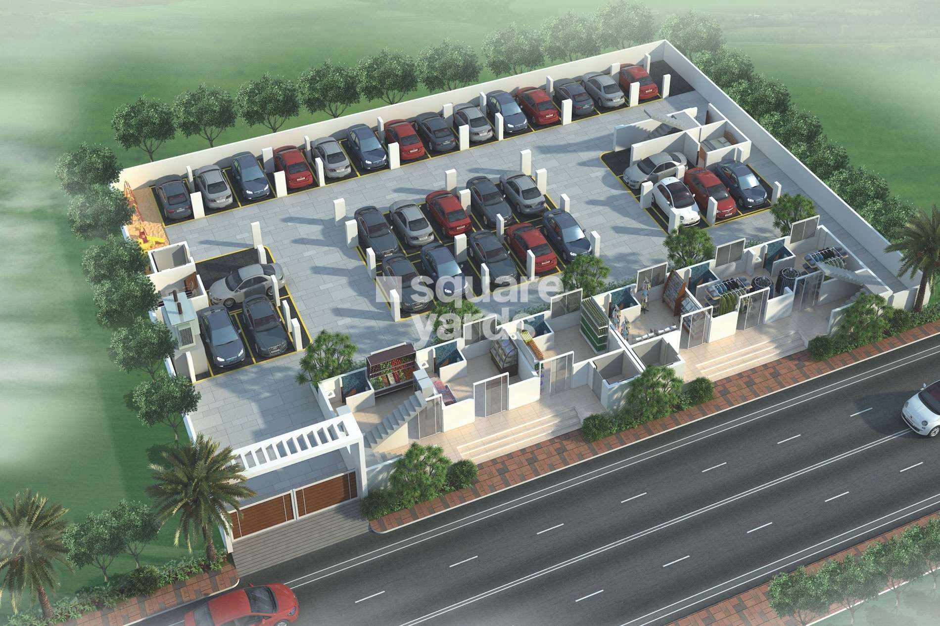 siddhisri ss homes project master plan image1