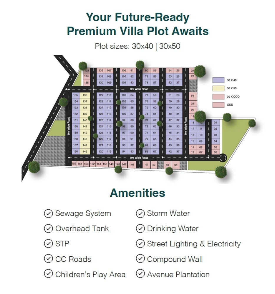 Sidvin Serenity Master Plan Image