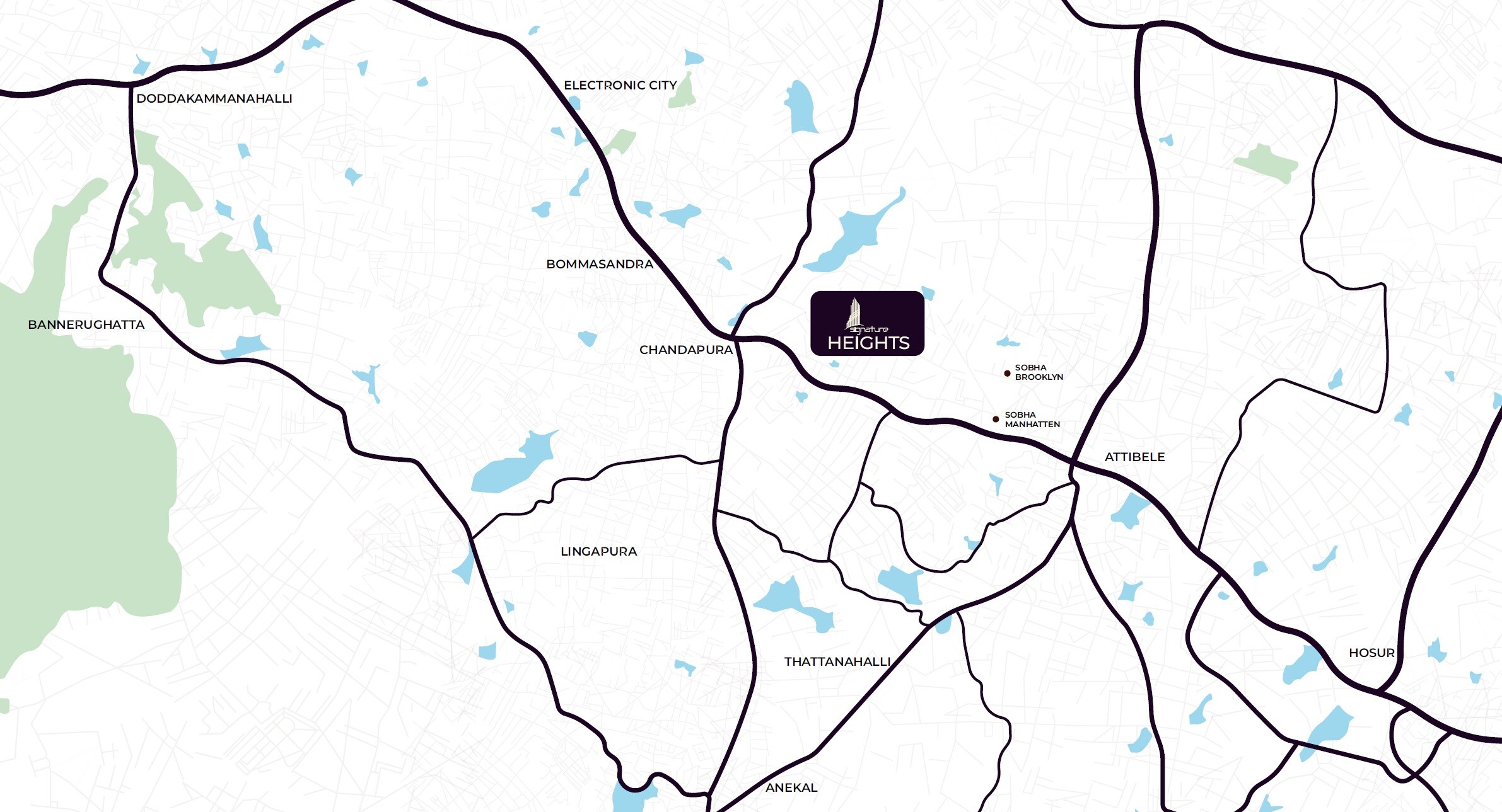 Signature Heights Bengaluru Location Image