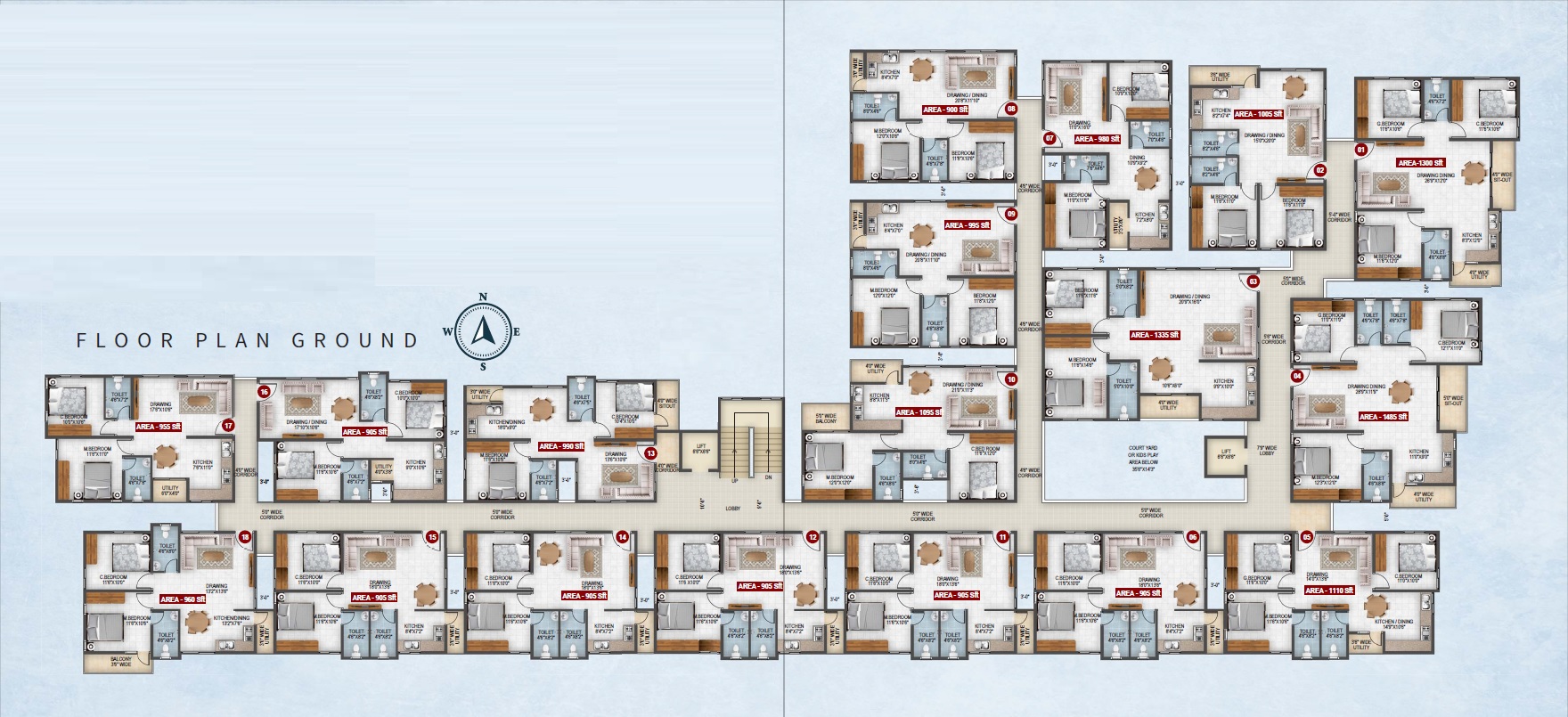 Signifa Sapphire Floor Plans