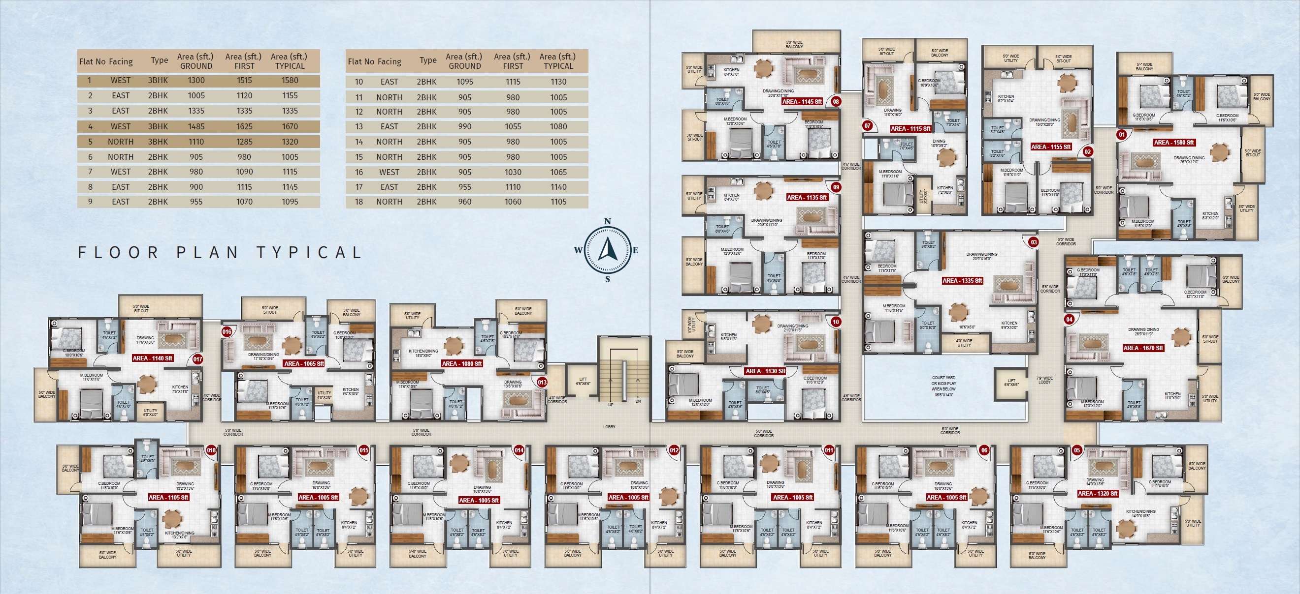 Signifa Sapphire Floor Plans