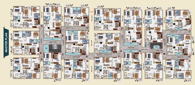 Sinovik Nirvana Floor Plans
