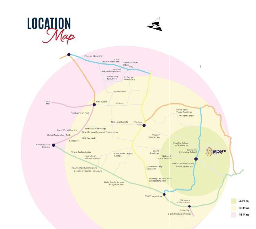 Sipani City Location Image