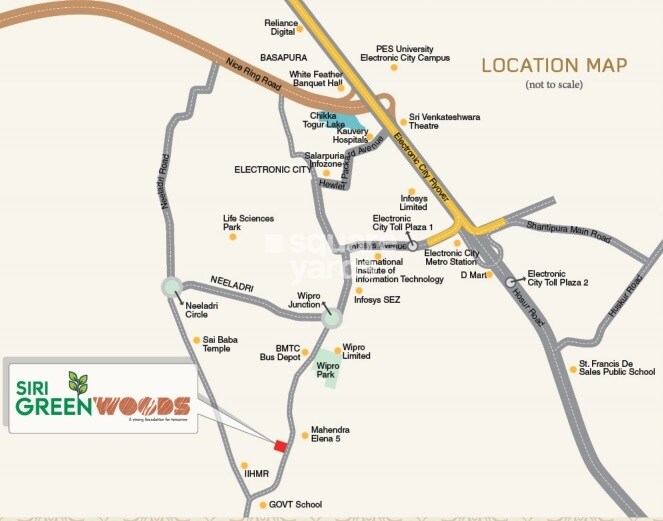 Siri Green Woods Location Image