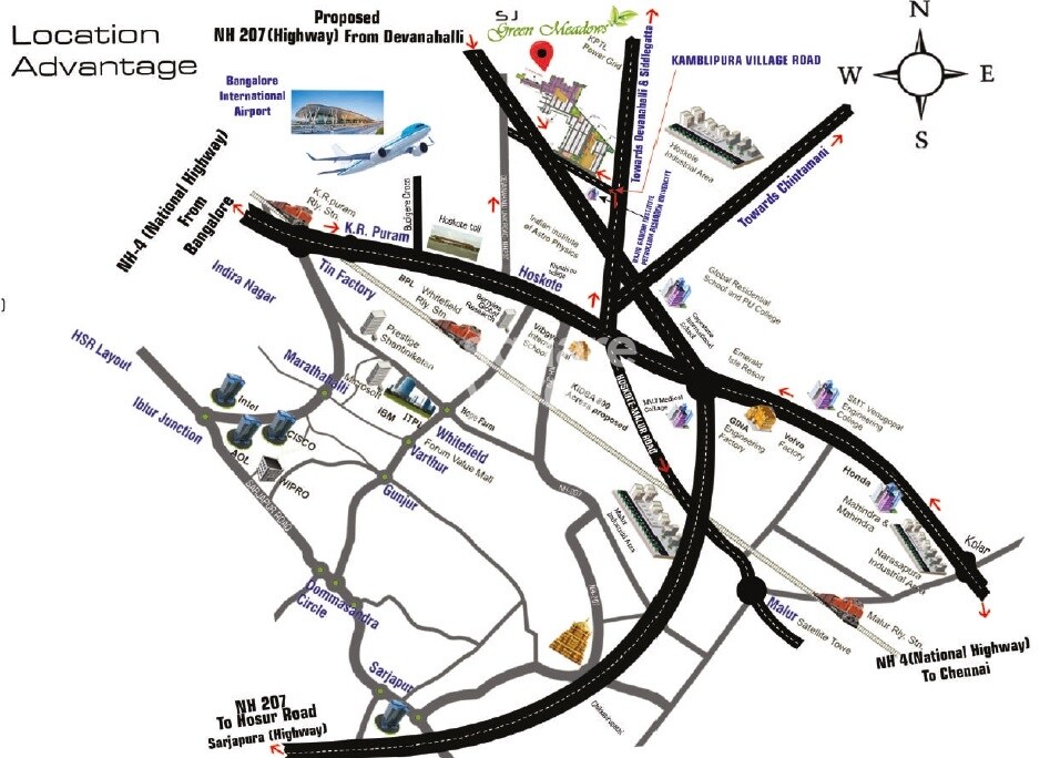 SJ Green Meadows Lift Lobby Image