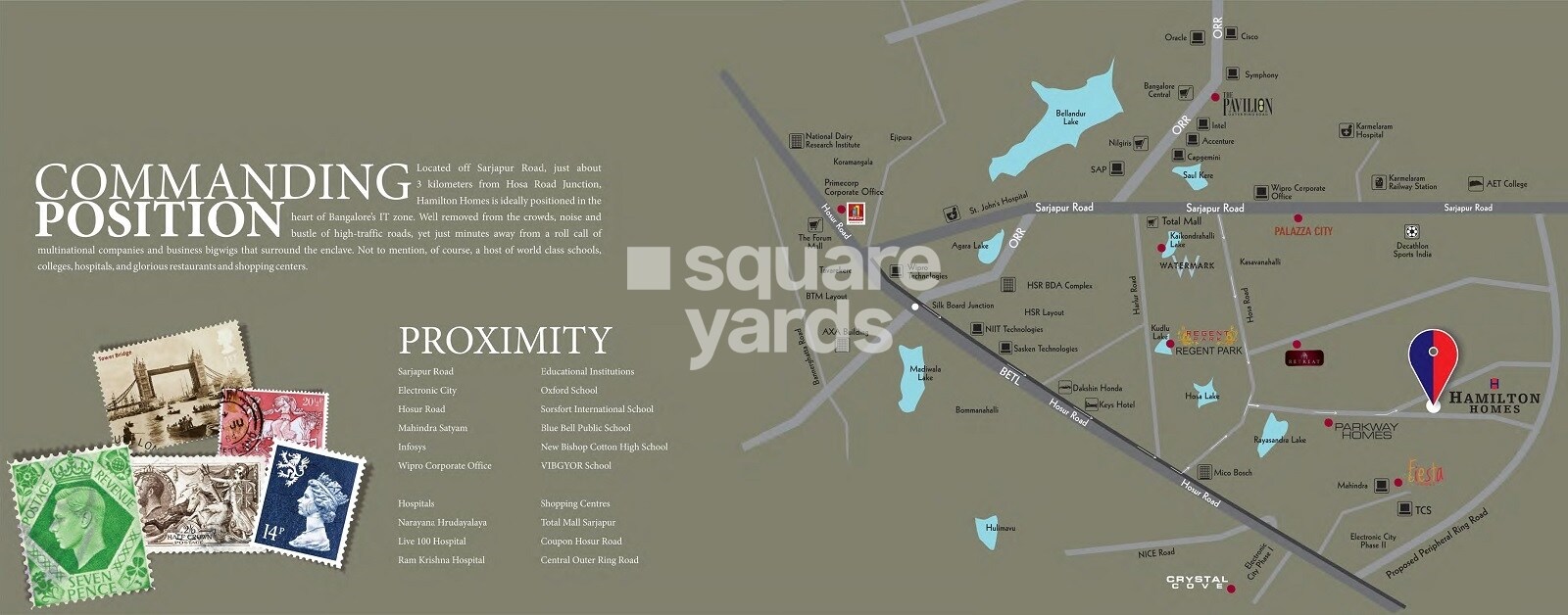 SJR Hamilton Homes Location Image