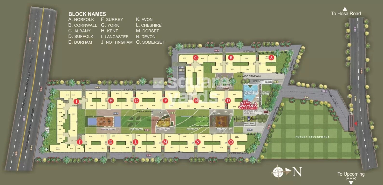 SJR Primecorp Hamilton Homes Master Plan Image