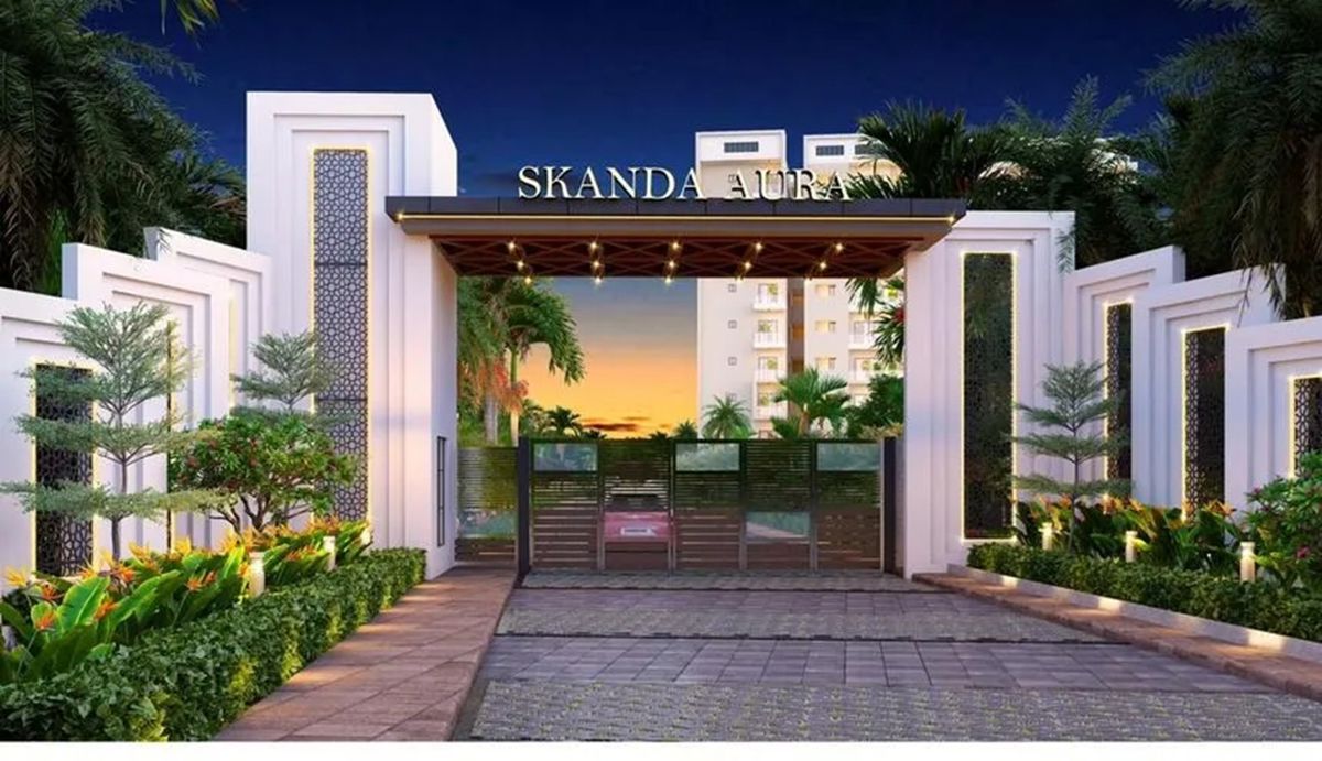 Skanda Aura Entrance View