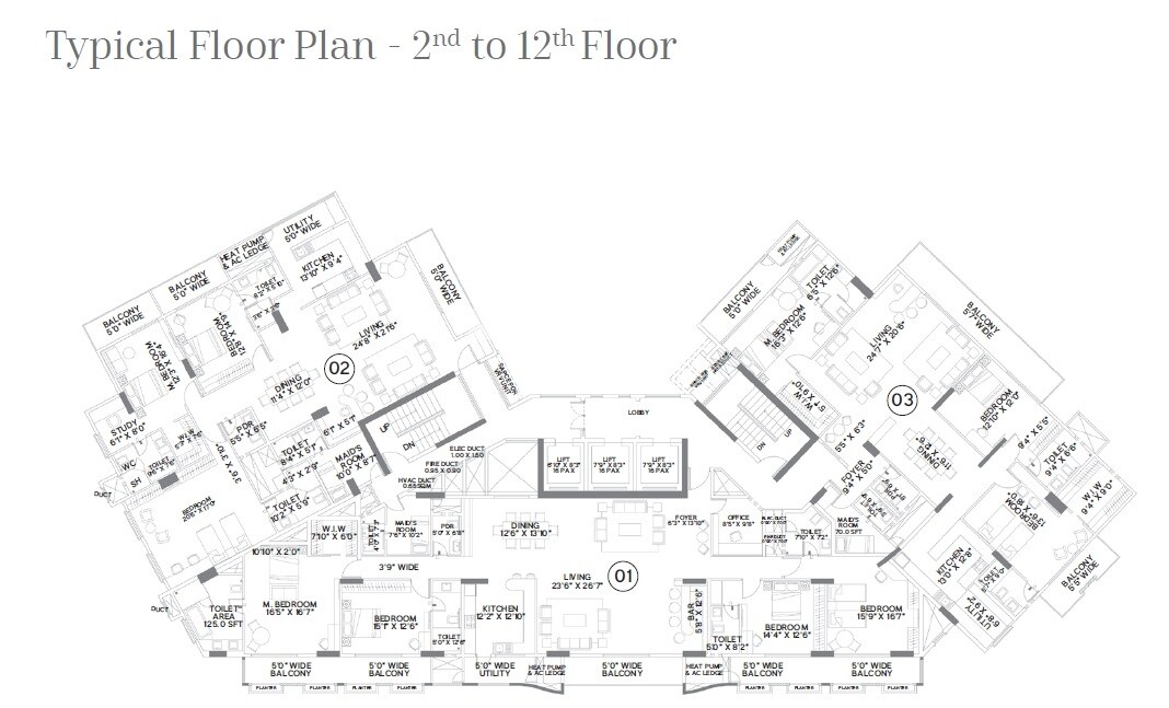 SKAV Grande Floor Plans