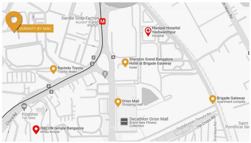 SKBC Serenity Location Image